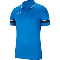 NIKE CW6104-463 M NK DF ACD21 Polo SS Polo Uomo Royal Blue/White/Obsidian/(WHI Taglia S)