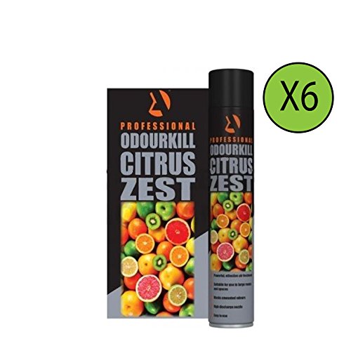 6 x Odour Kill Blast deodorante Citrus Zest
