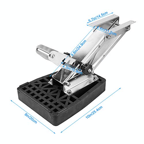 Akozon Außenborder Motorhalterung Kicker 304 Edelstahl 25PS 110Lbs Motorhalterung Motor Motorhalterung Halterung Bootsmotorständer für 2-Takt-Außenbordmotoren