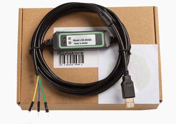 USB-6RA80 for DC Speed Control 6RA80 Programming Debugging Cable USB Interface Communication Download Data Cable Gold-Plated high-Speed Stable Model FT232RL chip 3 Meters