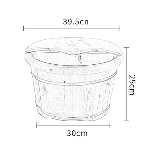 Cubeta de masaje artesanal para spa de pies miniatura 2