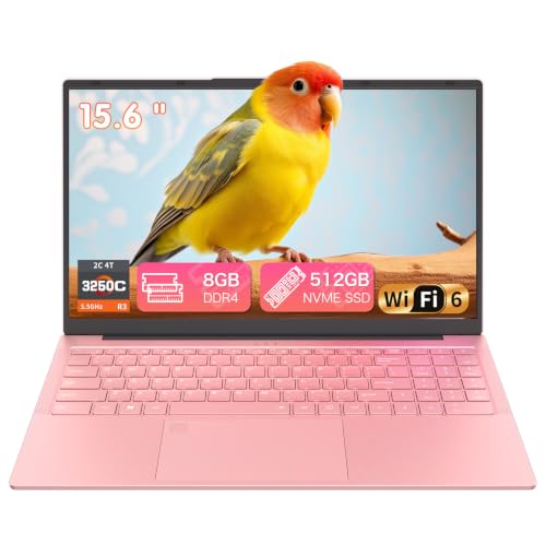 Auusda 2026 Traditional Laptop Computer for Students & Work, 15.6', 3250C Ryzen 3 Processor, WiFi 6,...