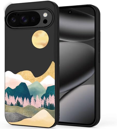 Coque Pixel 10 Pro 5G Unov motif montagne Sierra en TPU souple