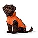 Hunter Hunde-Regenmantel Milford, Farbe: orange, ergonomische Passform für optimalen Schutz, individuell verstellbar, Reißverschluss für Geschirrträger, pflegeleicht & waschbar bei 30 °C, Größe: 45
