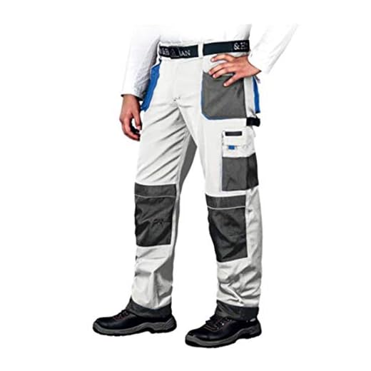 Vertvie Damen Sport BH Spitzen BH Frauen Bustier Lace Bra Dünn Front Closure Push Up Ohne Bügel Top für Yoga Fitness Training Stretch Wohlfühl-BH(C-Schwarz+Weiß+Haut, XL) 6 Leber&Hollman LH-FMN-T_WSN52 Formen Schutzhose, Weiß-Grau-Blau, 52 Größe