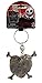 Disney NBC Jack and Sally in Heart Pewter Keyring
