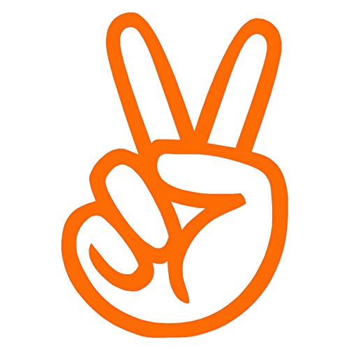 Amazon.com: Peace Hand Sign - Vinyl Decal Sticker - 5.75