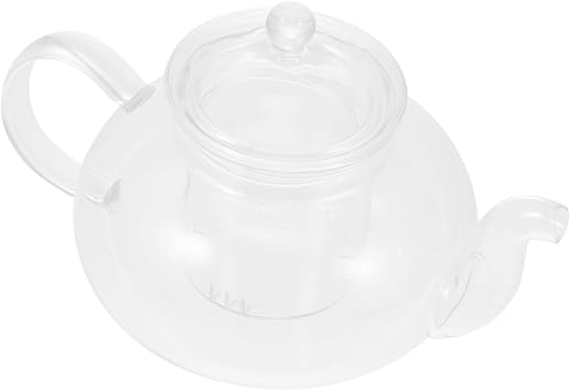 Glass Tea Pot with Infuser for Home Office 400ml