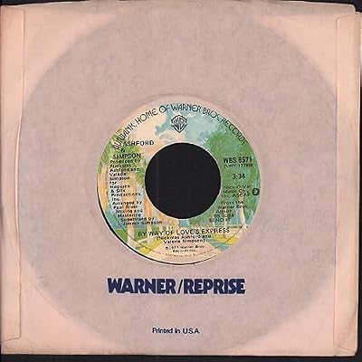 Ashford & Simpson - By Way Of Love's Express - 7" Single 1977 - Warner Bros. WBS 8571 - USA Press