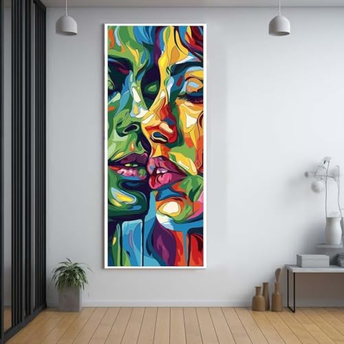 Broderie Peinture Diamant Kit Complet Square Strass Haute Densité 60x150cm