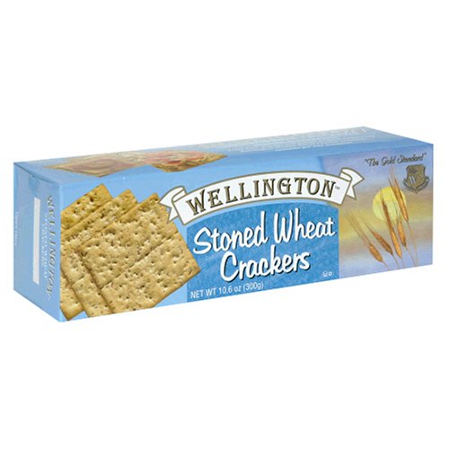 Wellington Stoned Wheat Crackers, 10.6-Ounces (Pack of 12)