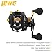Lew's Classic Pro Speed Spool SLP Baitcast Fishing Reel, 7.5:1 Gear Ratio, Graphite Frame, Premium 5 Stainless Steel Ball Bearings