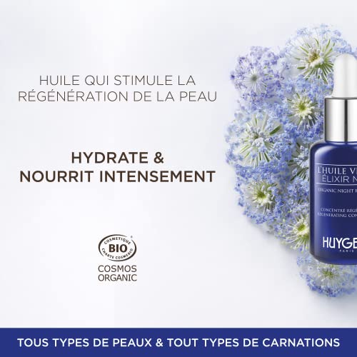 HUYGENS, Night & Day Duo, 2 Organic Serums, 2x15mL, Hyaluronic Acid Concentrate & Elixir Night Concentrate, 100% natural - Image 4