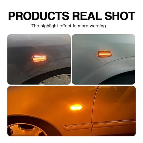 Señal giro LED intermitente lateral de 12V para Vario W670 4