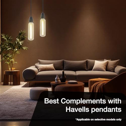 Image of Havells Decorative Bulb-OPULENCE T80P CLEAR 4W 1800K E27 LAMP