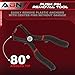 ABN Push Pin Remover Tool – 80-Degree Angled Pliers for Retainer & Anchor Removal for Honda, Toyota, GM, Ford, Chrysler