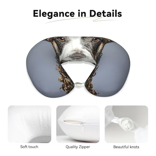 Almohada de espuma viscoelástica para viaje en U miniatura 4