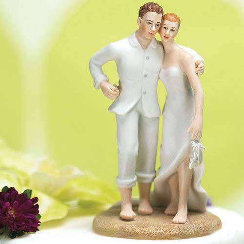 Weddingstar 7101 Beach Bride And Groom Figurine Porcelain Cake Topper thumb #2