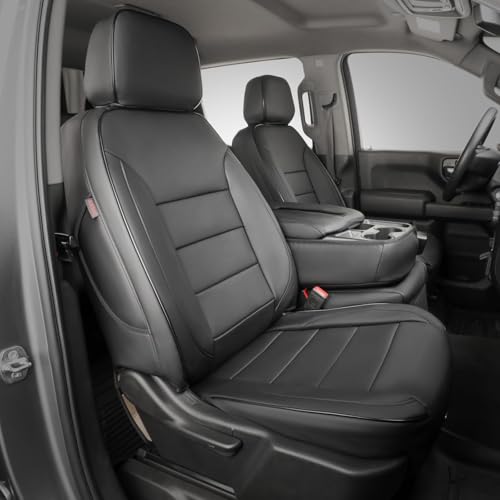 Housses de siège CX50 en similicuir noir idéales pour les voyages en Mazda CX-50