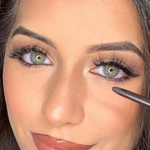 VASANTI Kajal Waterline Eyeliner Pencil - Long-lasting, Waterproof, Smudge-proof, Safe for Sensitive Eyes, Waterline Eye Liner - Opthalmologist Approved and Tested (Rich Brown) - Image 4
