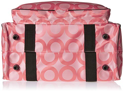 Janome Tote Bag, Canvas,Velcro, Pink - Image 3