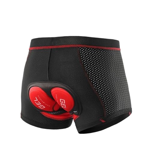 Shorts ciclismo transpirables con almohadilla 5D gel miniatura 1
