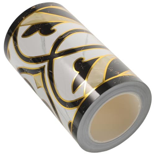 OSALADI 4 Rolos Rodapé Papel De Parede Da Borda Do Armário Decoração Com Detalhes Em Casa Descasque