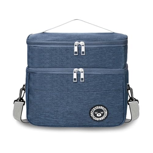 TUXUNQING Sac isotherme repas 9,6L, Petit sac isotherme, Sac lunch isotherme, Sac glaciere...