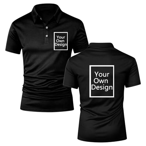 Custom Polo Shirt for Men Design Your Own Logo Personalized Shirts - image 1