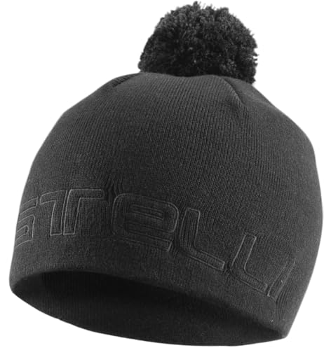 Bonnet CASTELLI Artica Beanie Bandana haut de gamme en textile isolant noir
