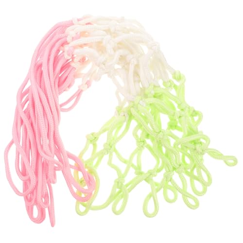 ibasenice Outdoor Basketball Net Glow-in-The-Dark Basketball Hoop for Ages and Sizes