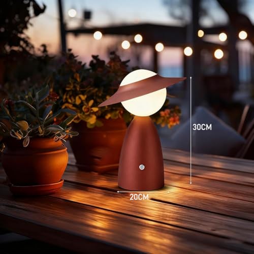 Lampe de table LED rechargeable sans fil avec chargement