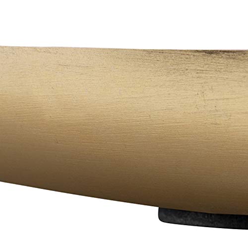 Kate and Laurel Stovring Mid-Century Tray, 16 Inch Diameter, Gold, Modern Tray for Serving, Storage, and Display by Kate and Laurel - Image 7