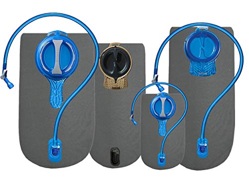 Hydration Tube Covers Bladder Insulators are Compatible with Camelbak Reservoir Water Bladder. Will fit MIL Spec Antidote and Crux (Grey, Crux 50oz/1.5L)