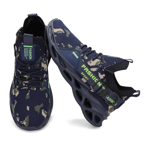 Nihaoya Mens Tennis Shoes Breathable Athletic Sneakers Lightweight Sport Shoes for Workout Walking2