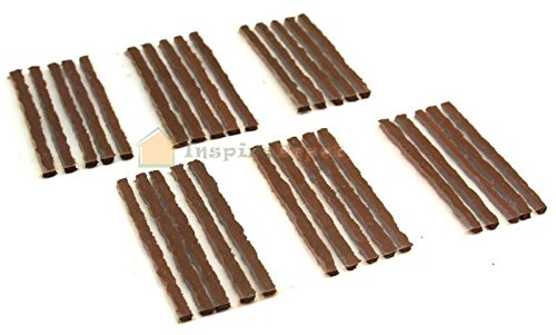 Xtremepowerus Universal Tire Patch Kit Tire Repair Kit Fix Punctures And Plug Flats 35-Pieces Tire Repairing Kit Cars, Trucks, Motorcycles, Atv #TOP2
