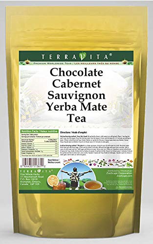 Chocolate Cabernet Sauvignon Yerba Mate Tea (25 bolsitas de té, ZIN 569114)