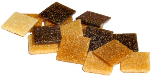Mosaic Mercantile Color Family Earthtones Glass Tile, 3-Pound