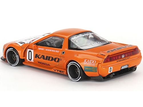 Modelo a escala 1:64 NSX Kaido Racing V1 Naranja miniatura 5