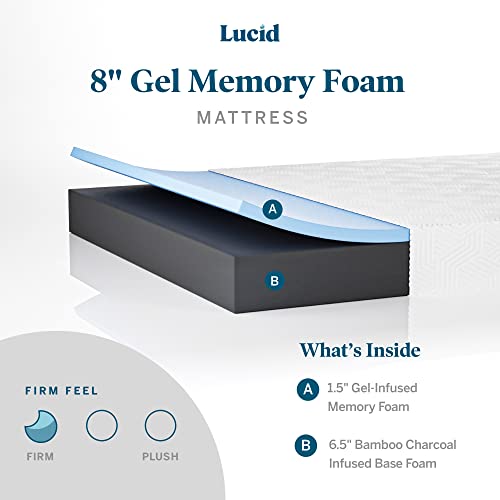 Lucid-8-Inch-Queen-Firm-Memory-Foam-Mattress--Bamboo-Charcoal-Foam-Gel-Infused-Hypoallergenic-Foam-Mattress