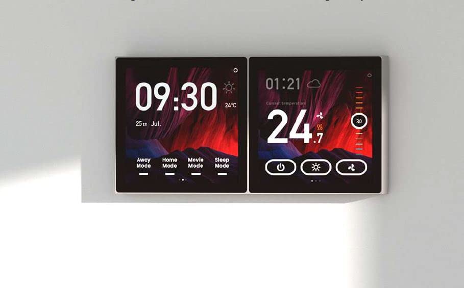 LifeSmart SMART Home Office Thermostat, All-in-one, 5 thermostat working modes, Mobile App Control, Connect Other Devices, Set Scenes and SMART Controls