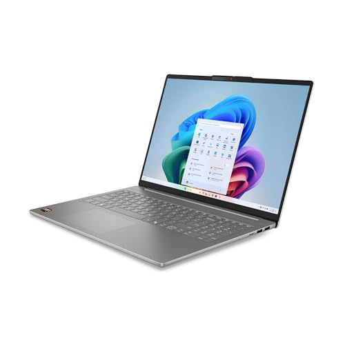 Lenovo IdeaPad Slim 5 16AKP10 (83HY008EMH) | Laptop 16" WUXGA | AMD Ryzen AI 7 350 | 16 GB RAM | 1 TB SSD | AMD Radeon 860M Graphics | Wi-Fi 7 | Win 11 Home | QWERTY Toetsenbord | Luna Grey - Afbeelding 4
