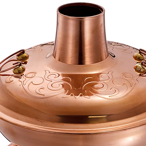 Olla Caliente China de Cobre Tradicional 26cm miniatura 3