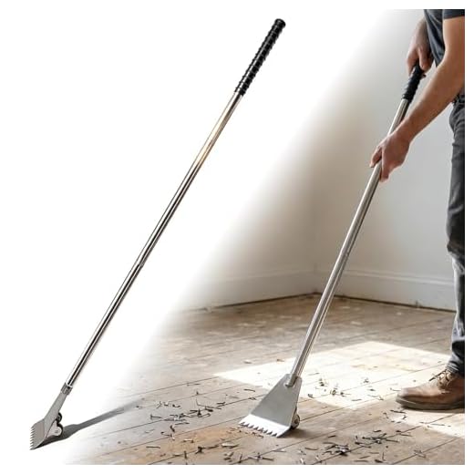 Ergonomic Stand-Up Carpet Staple Remover