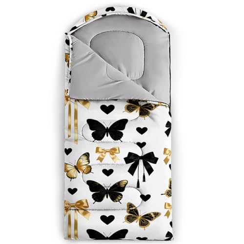 Image of QOOMO Camping Sleeping Bags,3 Season Warm & Cool Weather,Lightweight,Waterproof Sleeping Bags for Adults & Kids,Traveling,and Outdoors,Camping Gear Equipment