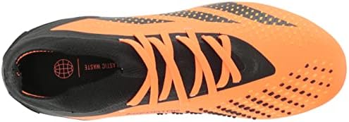 adidas Unisex Predator Accuracy.2 Firm Ground Soccer Shoe, Team Solar Orange/Black/Black, 8.5 US Men | Image 4
