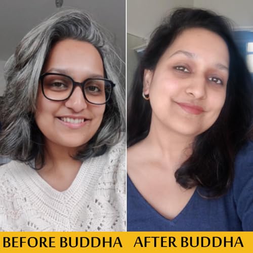 Buddha Natural Greys Control Shampoo - Natural Hair Cleanser for Grey Hair - Ayush Certified Natural - 200 ml