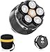 Head Shavers for Men, 2025 Upgraded 6D Flexible Head Shavers for Bald Men, IPX8 Waterproof Wet/Dry Rotary Electric Shaver with LED Display, USB-C Charging & Travel Lock Bald Razor