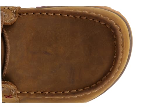 Image of Twisted X Men's 6 inch Work Oblique Toe Boot, Moc Toe Nano Toe with CellSole