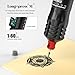 Wormhole Tattoo Gun Kit, Wireless Tattoo Kit, 2300mAh Battery Aluminum Alloy Tattoo Machine Adjustable Tattoo Pen Rotary Gun Kit Xtreme Tattoo Ink, Complete Professional Tattoo Kit for Artists - Black